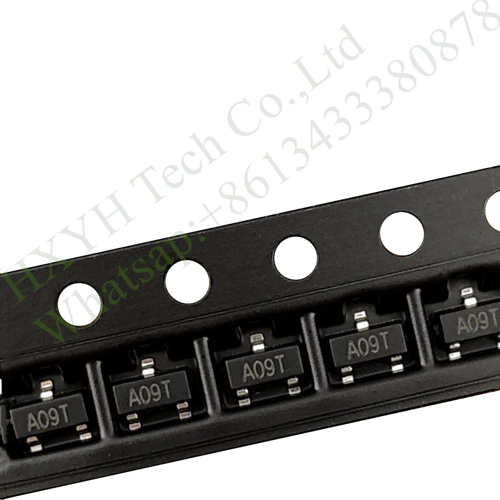 New original (100pcs/Bag) AO3400 (Marking A09T) SOT-23 2.8A 30V N-channel MOSFET