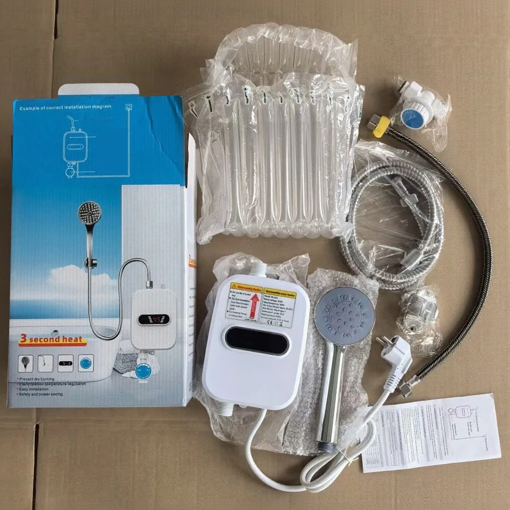 Compact Electric For Instant Water Heater for Low Flow Applications with Precise Temp Control and Fast Heat Up