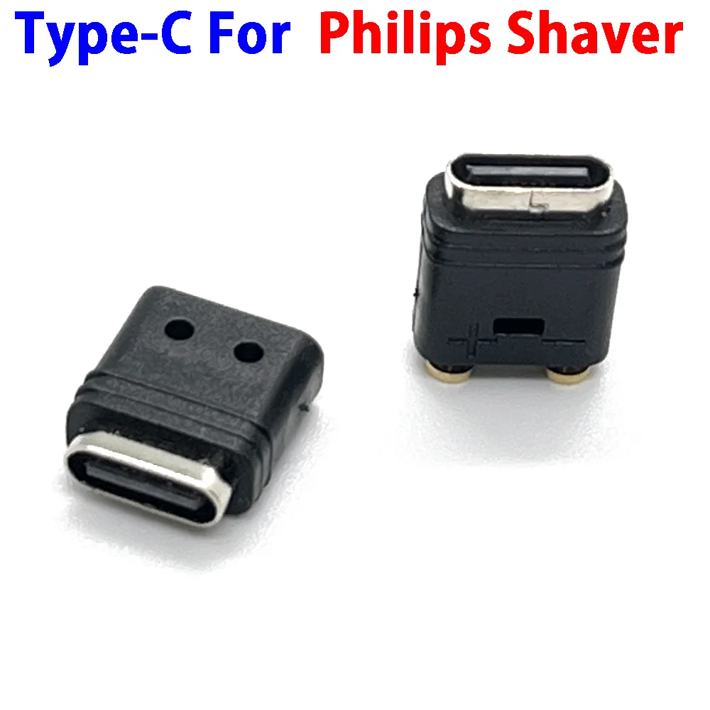 

20pcs/lot USB 3.1 Type-C Connector 2 Pins 5A Female Socket Receptacle Adapter to Solder Wire & Cable for Philips shaver