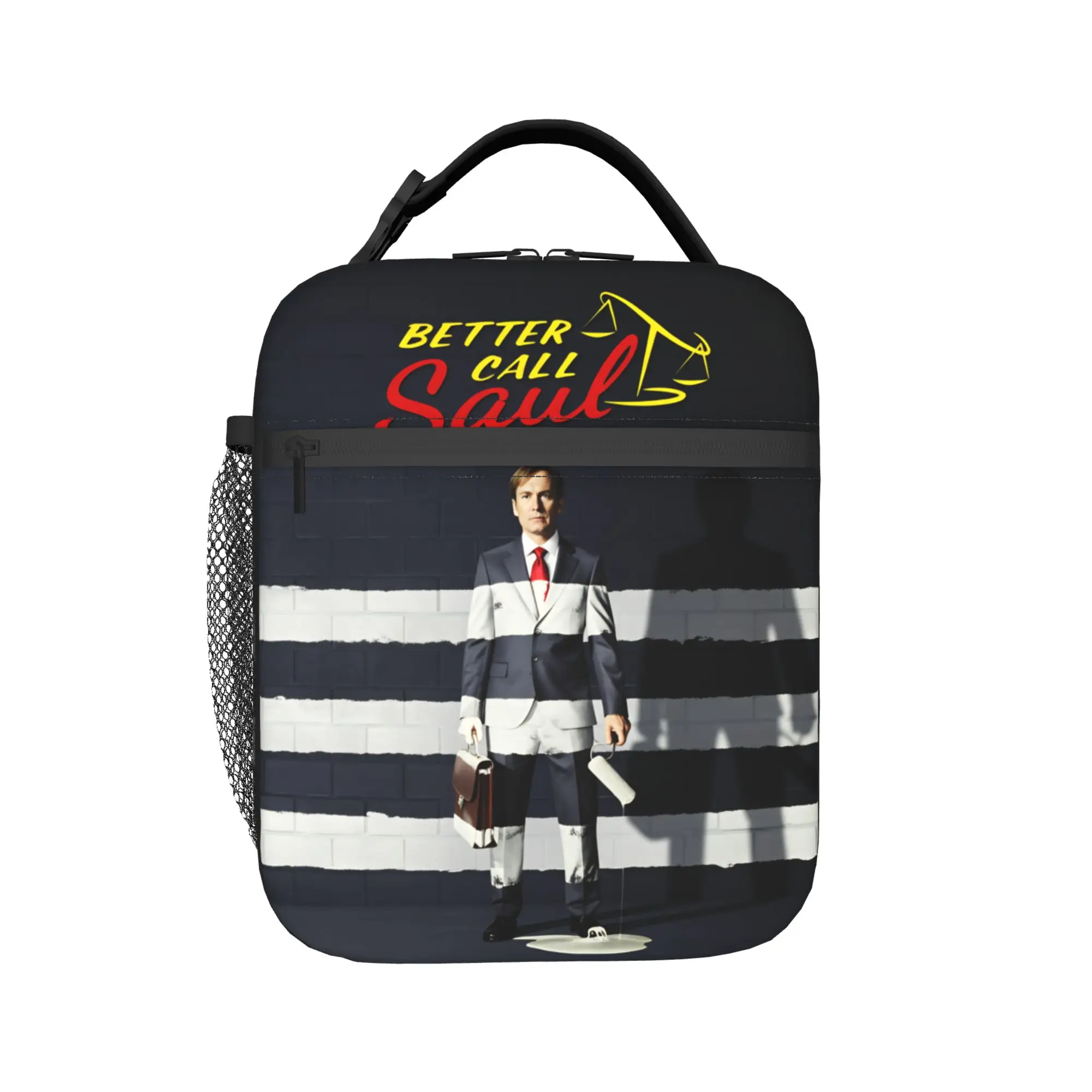Better Call Saul Crime Television Lunch Bag Breaking Bad Casual Lunch Box Office Insulated Tote Food Bags For Child Cooler Bag