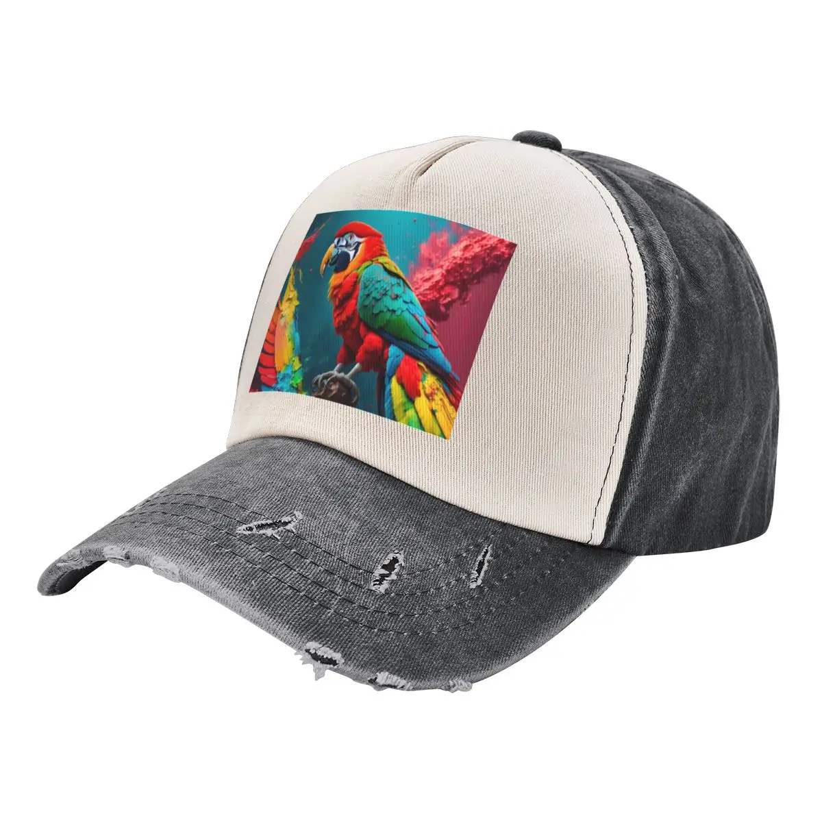 Parrot Baseball Cap Golf Cap Luxury Cap funny hat Woman Men's