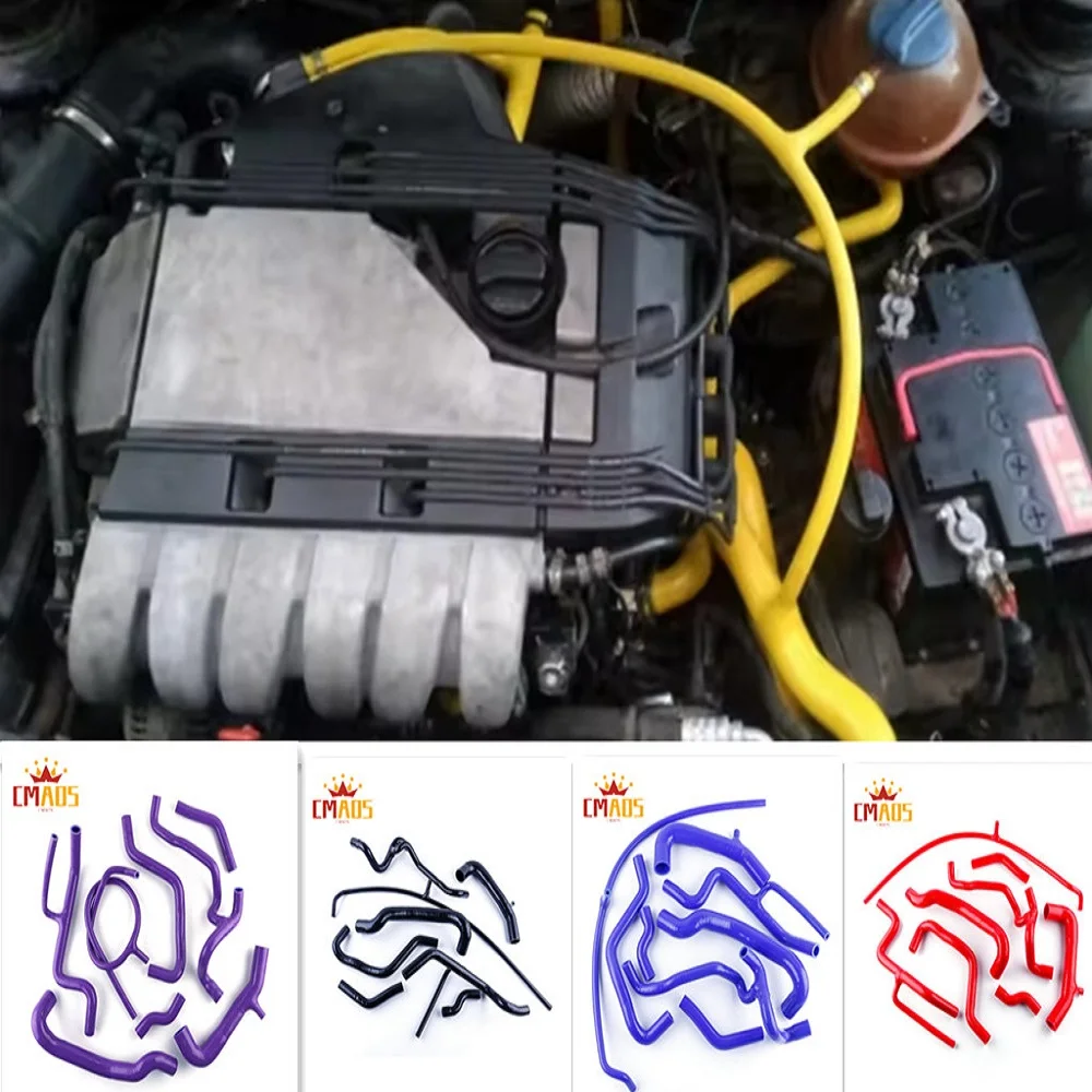 

For 1994 1996 1997 1998 VW Golf MK3 VR6 2.8 2.9 Passat/Corrado Silicone Radiator New Hose