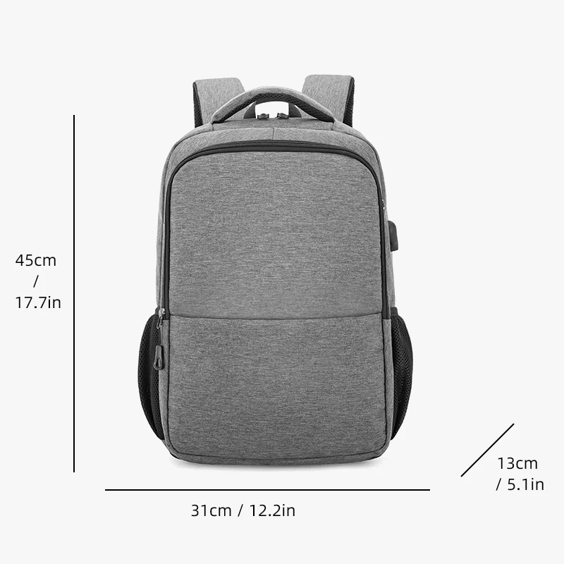 Business Backpack Men\'s Casual Travel Commuter Business Trip 15.6inch Laptop Backpack School Bag