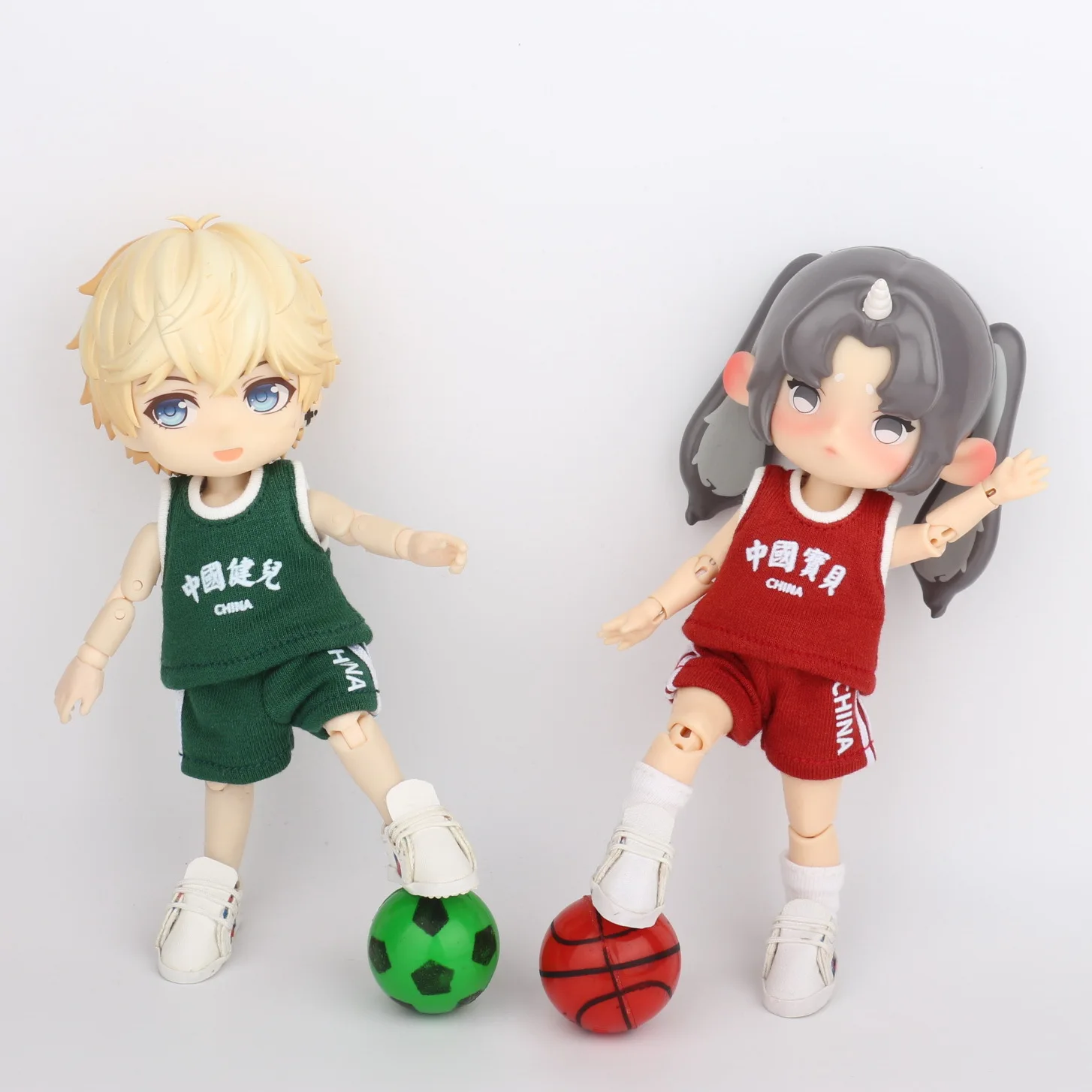 HOUZIWA OB11 Doll Suit Sport 1/12 BJD Doll Clothes Vest Set