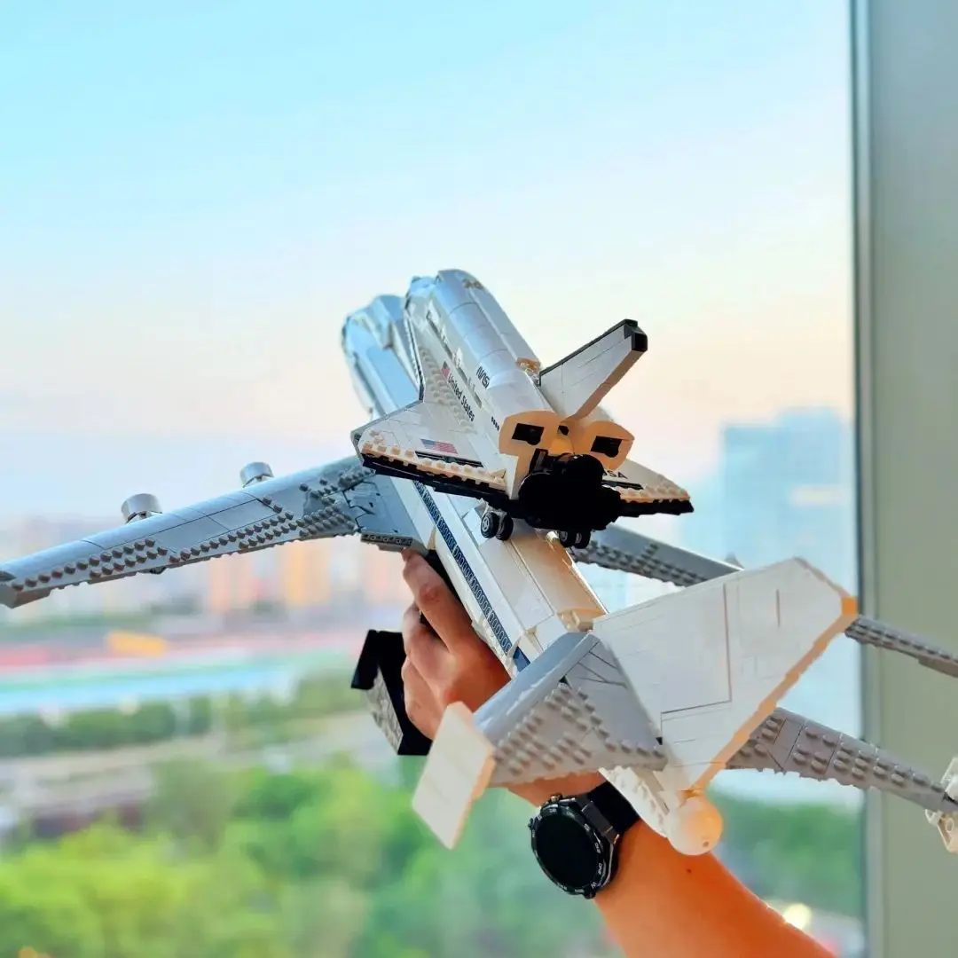 

Новая модель транспортного самолета Moc 2417, строительные блоки 10360, подходящие для детских строительных блоков космического самолета.