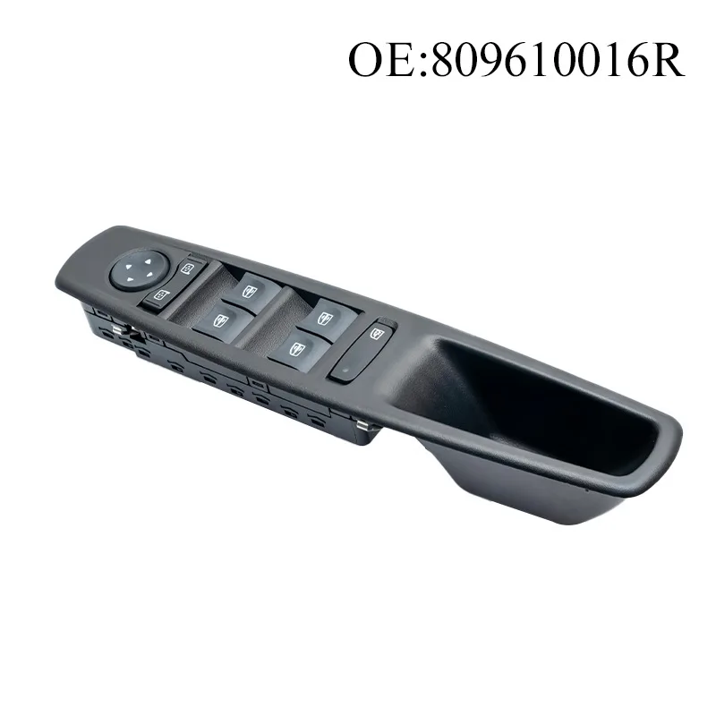 809610016R for Renault 13-pin orange light on black background glass lifter switch assembly auto parts