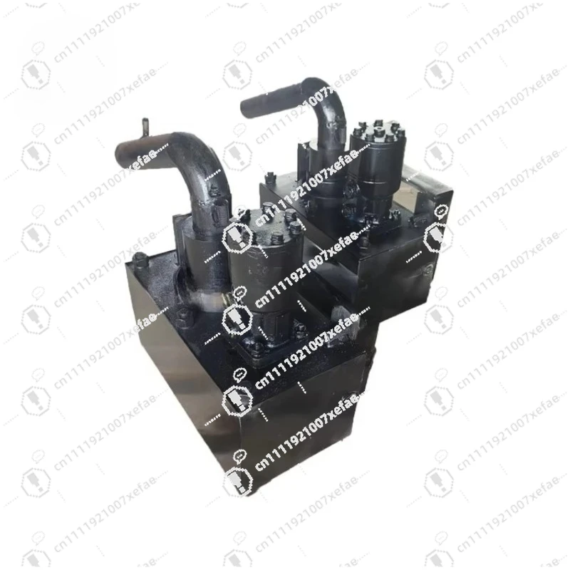 Hydraulic motor rotary head for small water well drilling rig