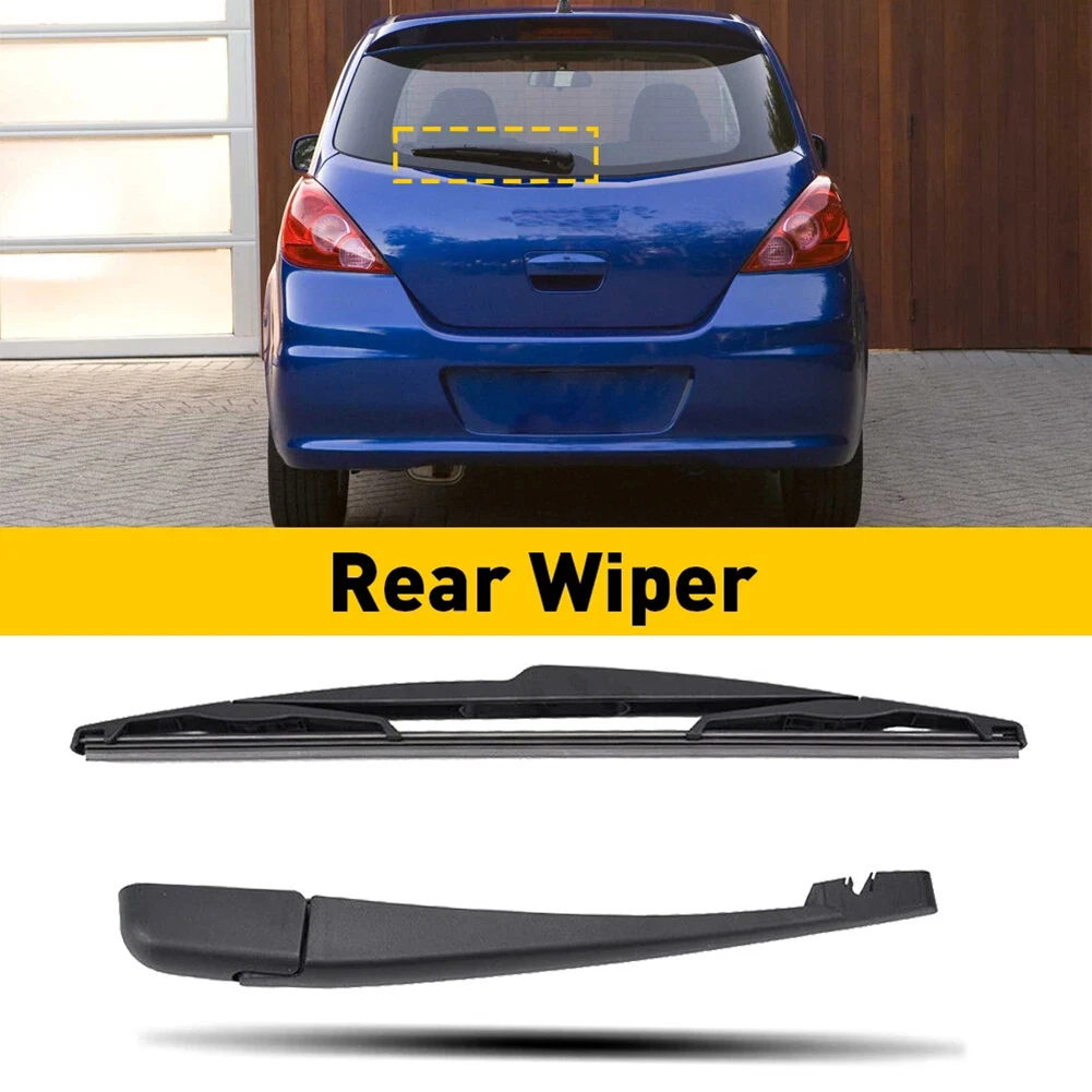 

Rear Window Replacement Black Rear Wiper Arm Hatchback Windshield Factory Specification Stable Characteristics