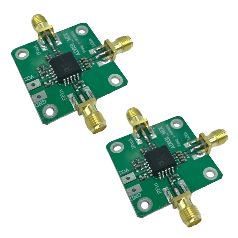 

Hot TTKK 2X AD831 High Frequency Transducer RF Mixer Module 500Mhz Bandwidth RF Frequency Converter