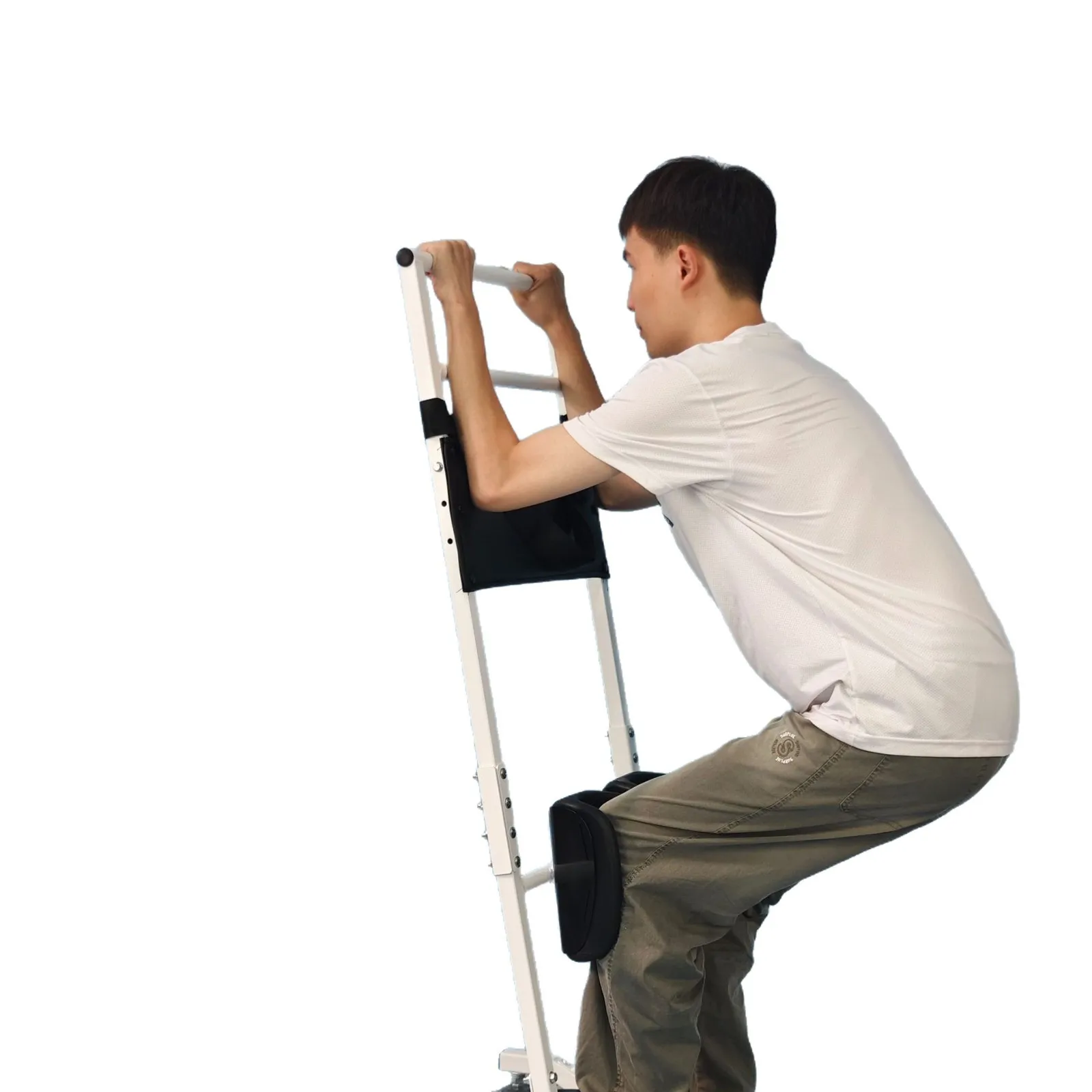 Coolfull Portable Standing Training Apparatus for Post-Surgical Support Rehabilitation Flexible Steel Alloy Folding Walker