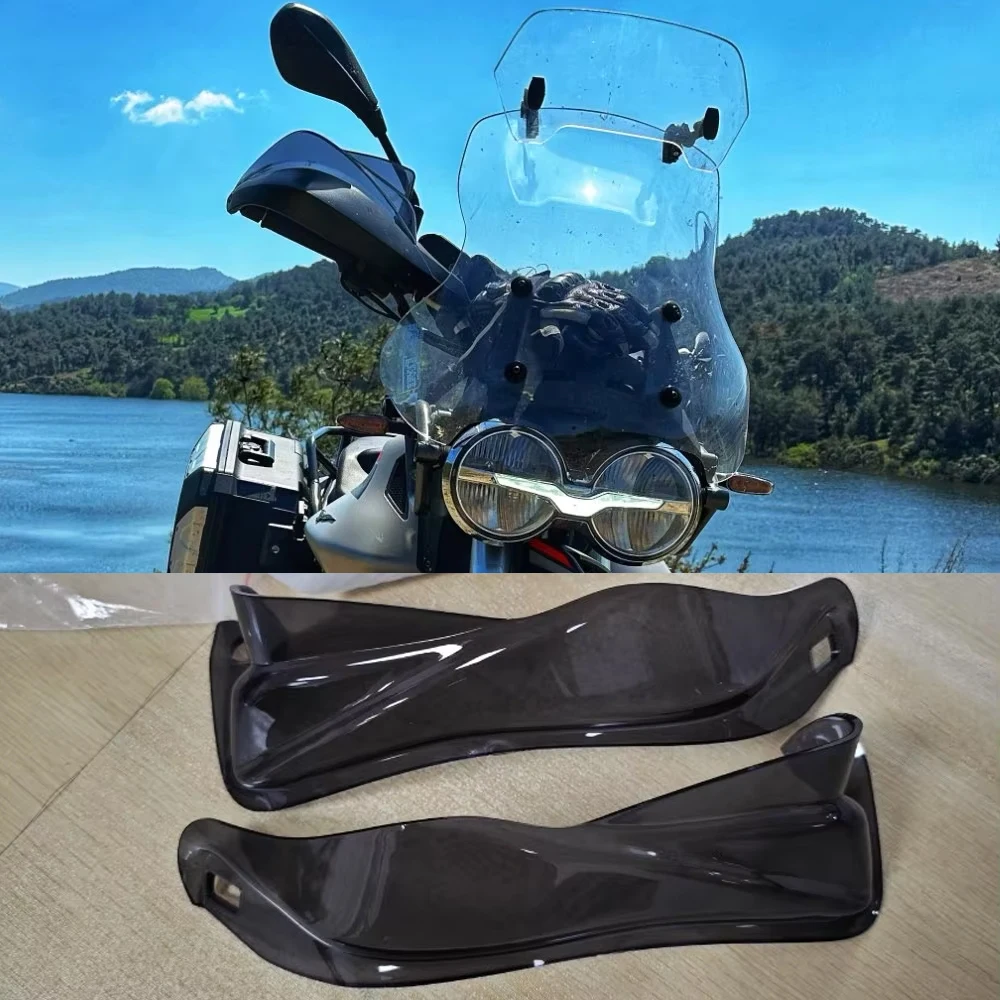 For Moto Guzzi V85TT Handguard Extension Hand Shield Protector Guard Windshield Motorcycle Accessories V85 V 85 TT 2019-2023 24