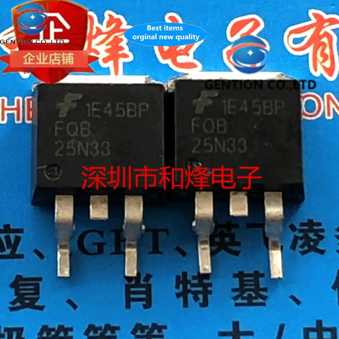 

10PCS FQB25N33 TO-263 25A 330V in stock 100% new and original