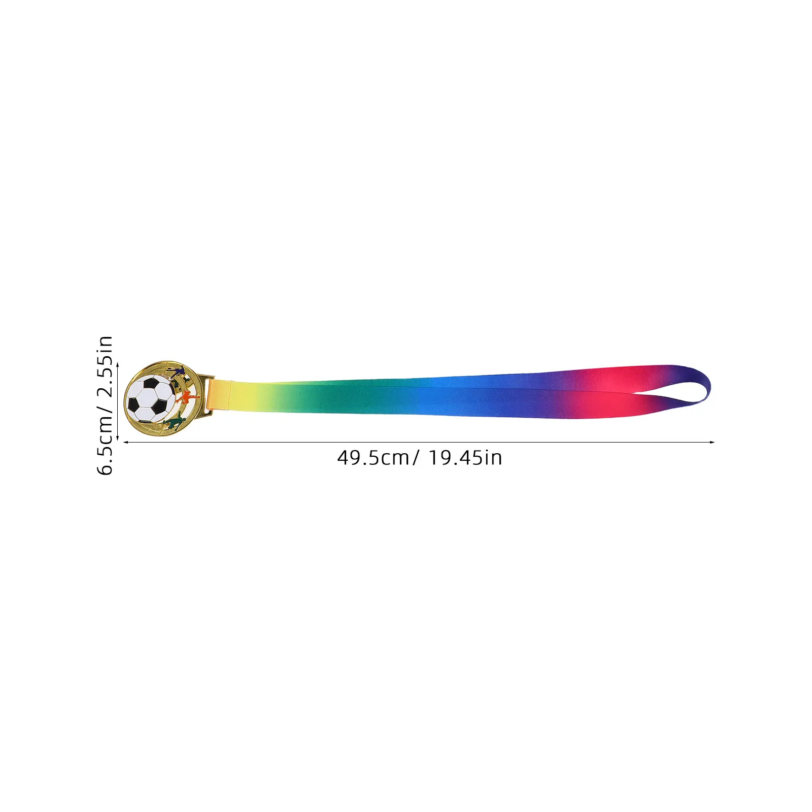 6Pcs Football Medals Zinc Alloy Hollow-Out Soccer Awards for Sports Day Medals Lightweight Metal Medal for Games