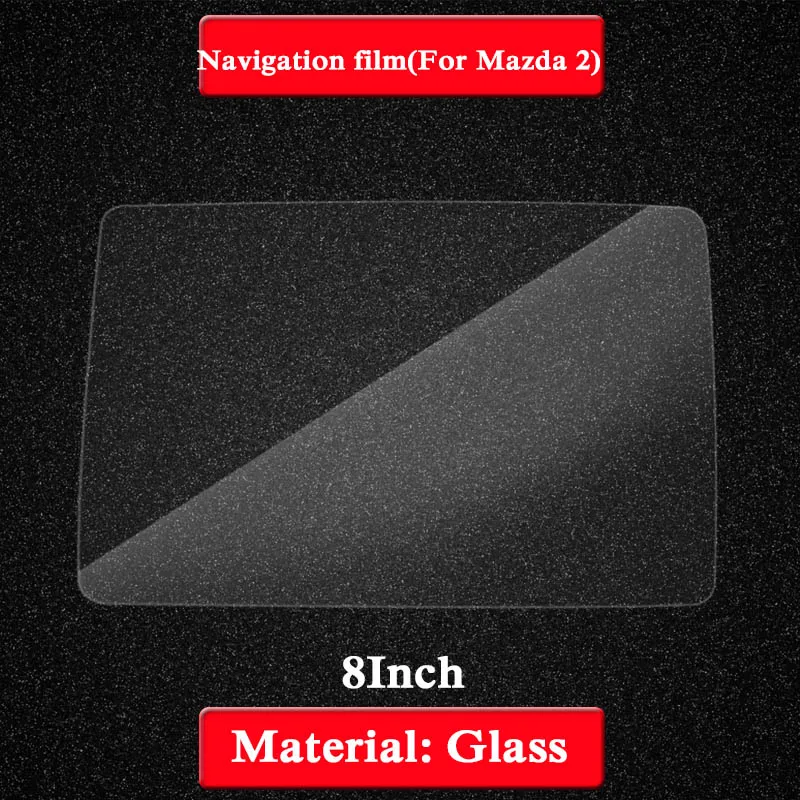 Car Styling Display Film GPS Navigation Screen Glass Protective Film Control of LCD Screen For Mazda 2 Demio DJ 2015-Present