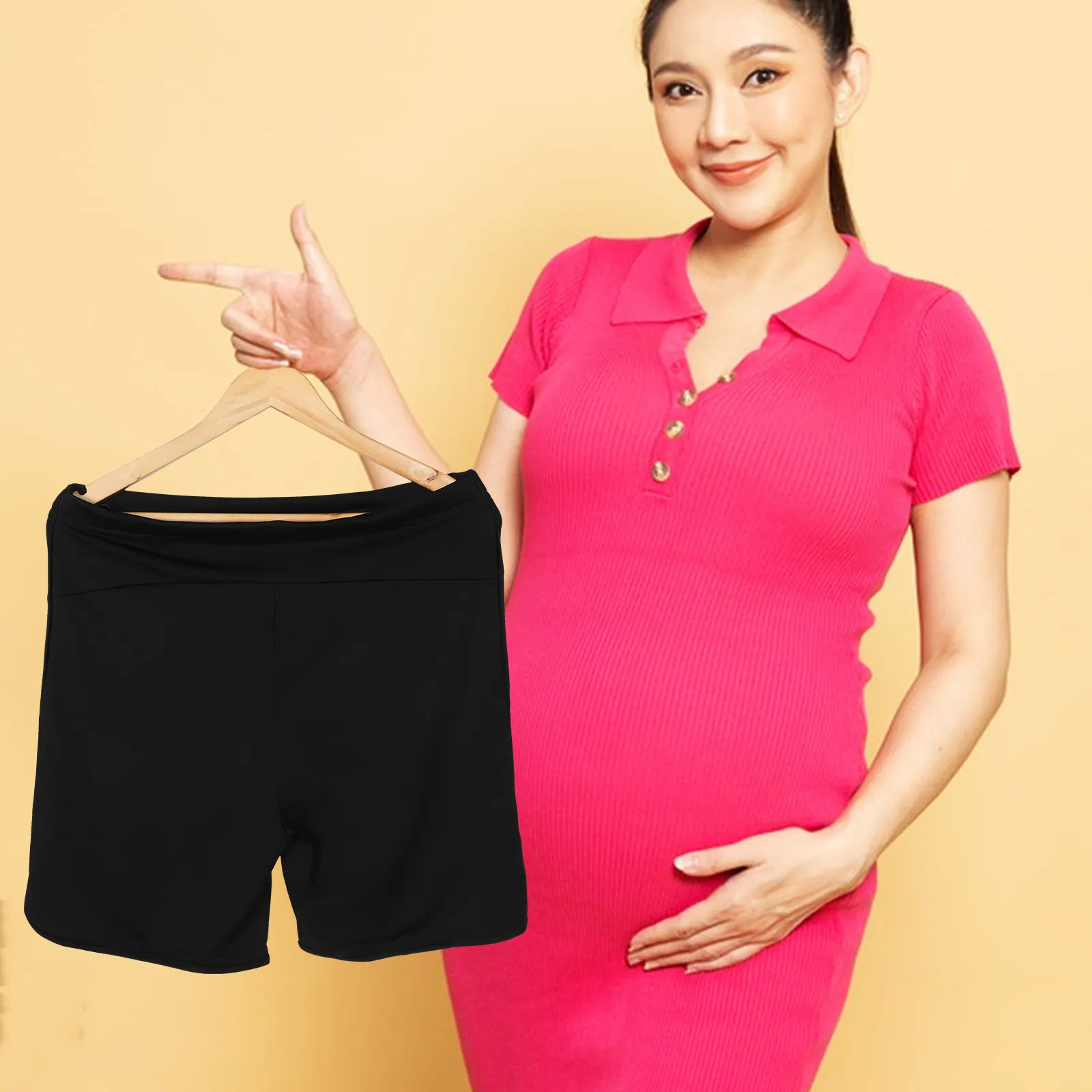 軽量マタニティショートパンツ、快適な履き心地、通気性に優れたマタニティ用ボトムス、春夏のマタニティ用スウェットパンツ、スポーツパンツ。