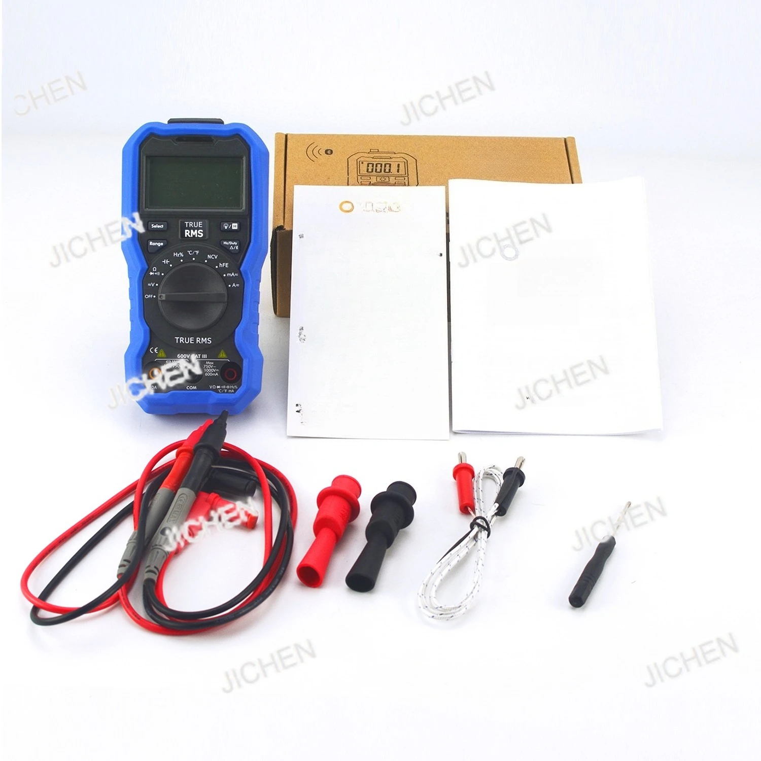 Multimètre numérique multifonctionnel OW16B, avec Bluetooth et NCV True RMS, Table de Test de tension rétroéclairée, facile à installer