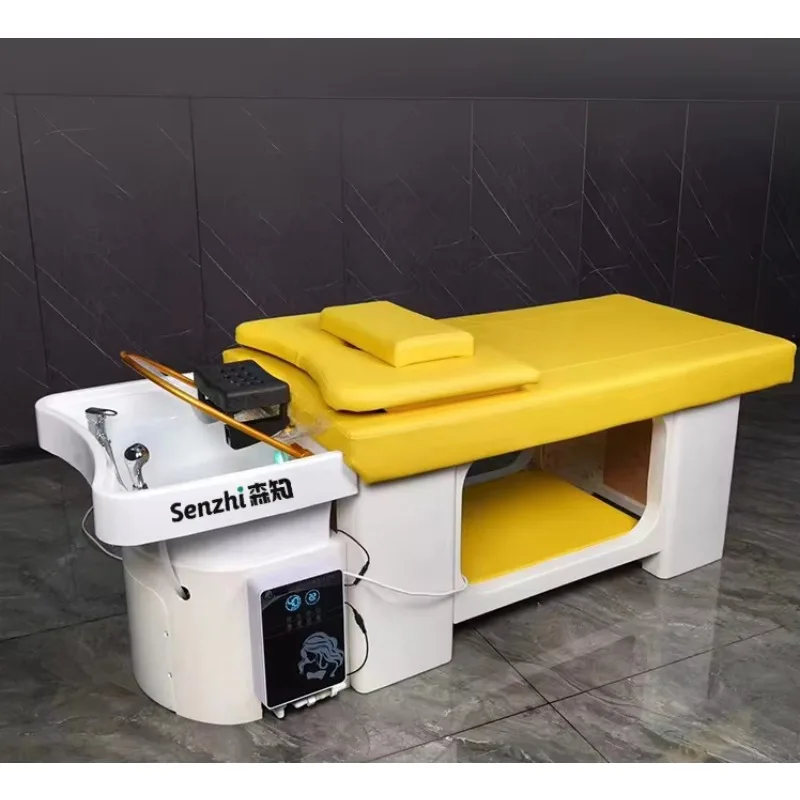

Customizable Shampoo Chair Head Spa Salon Furniture Massage Shampoo Bed Head Spa