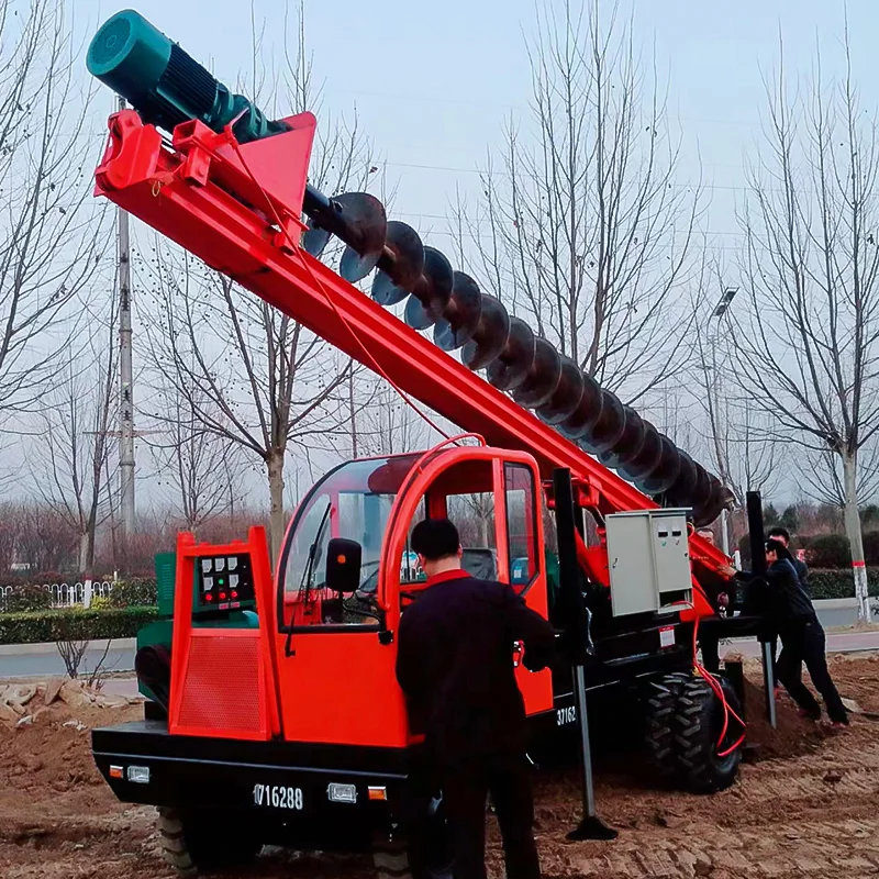 Bore Pile Drilling Equipment Foundation Rotary Drilling Rig Borehole  Deep Water Drill Rig Machinery for Well