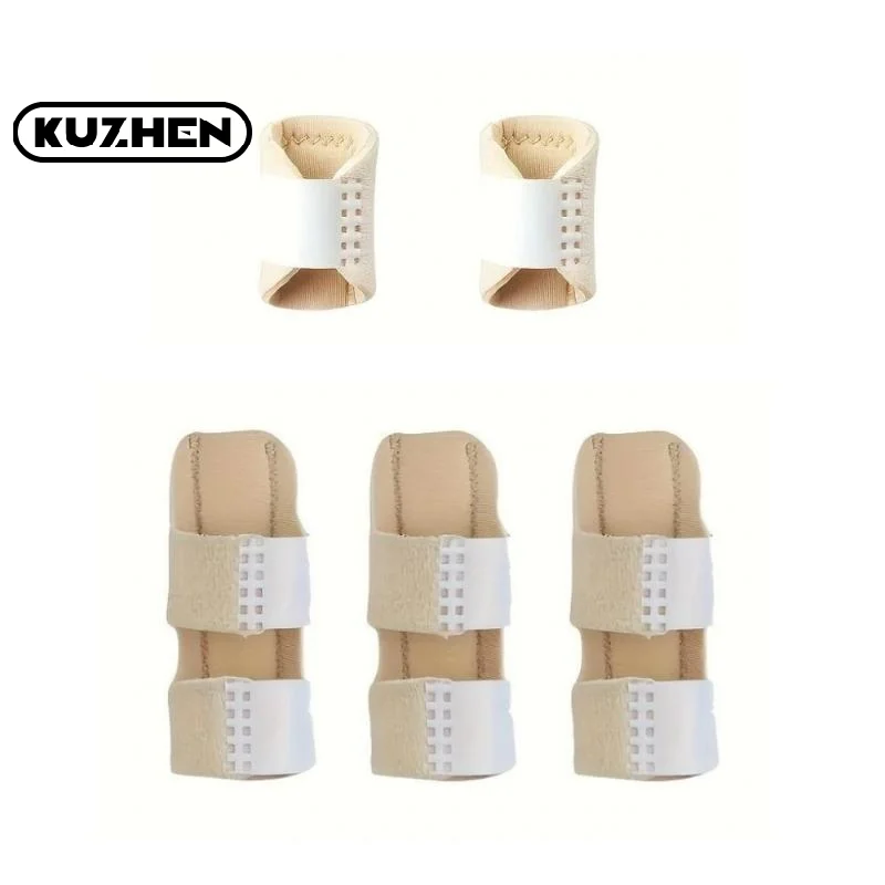 

5PCS Men&Women Sports Protective Gear Finger Fixation For Broken Fingers/Straightening Finger/Knuckle Finger Gloves Support Set