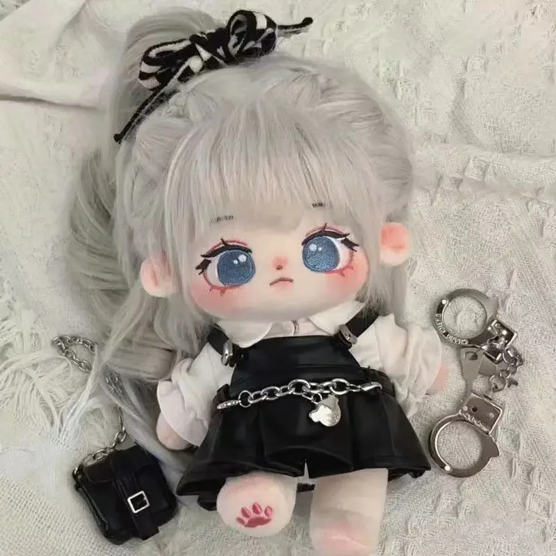 20cm Genuine Kawaii Cotton Doll 7.87Inch Fashion Pretty Kpop Stuffed Figure Plush Dolls Toys Princess Collection Gifts