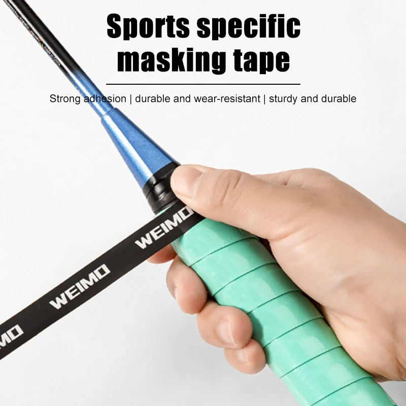 Tennis Racket Fishing Rod Anti Slip Sweat Absorbing Band Grip Handle Leather Badminton Hand Glue