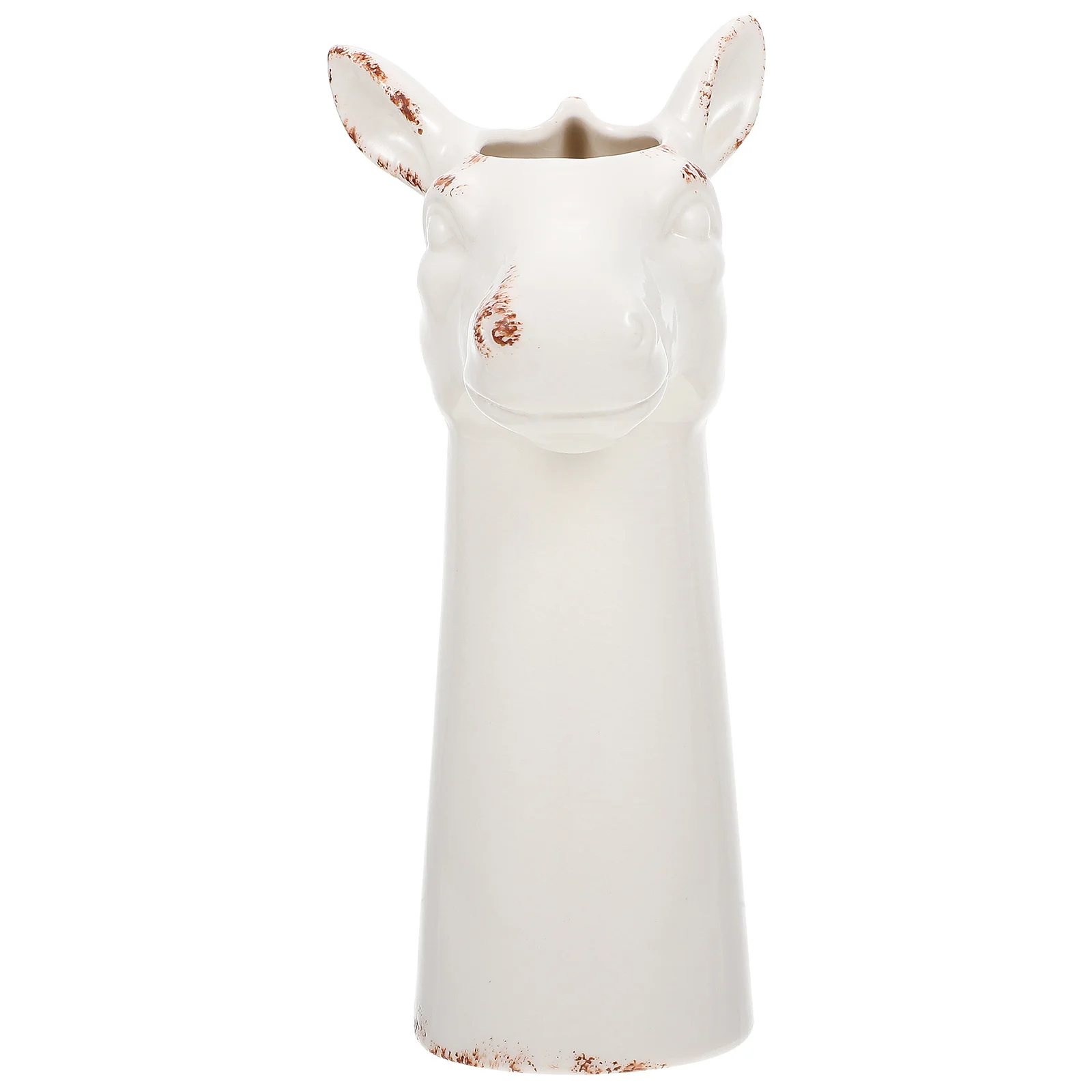 

Zebra Ceramic Flower Vase Modern Style Floral Arranging Vase Desktop Decoration Flower Container Decorative Plant Pot