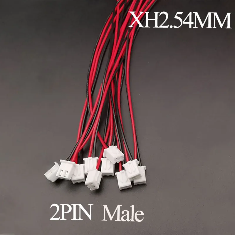 10PCS Micro JST XH 2,54 2P 3P 4P 5P 6PIN Männlich Weiblich Stecker Stecker 2,54mm Pitch Mit Draht Kabel Batterie Ladekabel – Detail 6