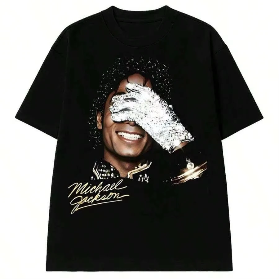 2026 New Summer New Michaels Jacksons and Shirts Women's Men's Shirts Fun Vintage T-Shirts Fashion