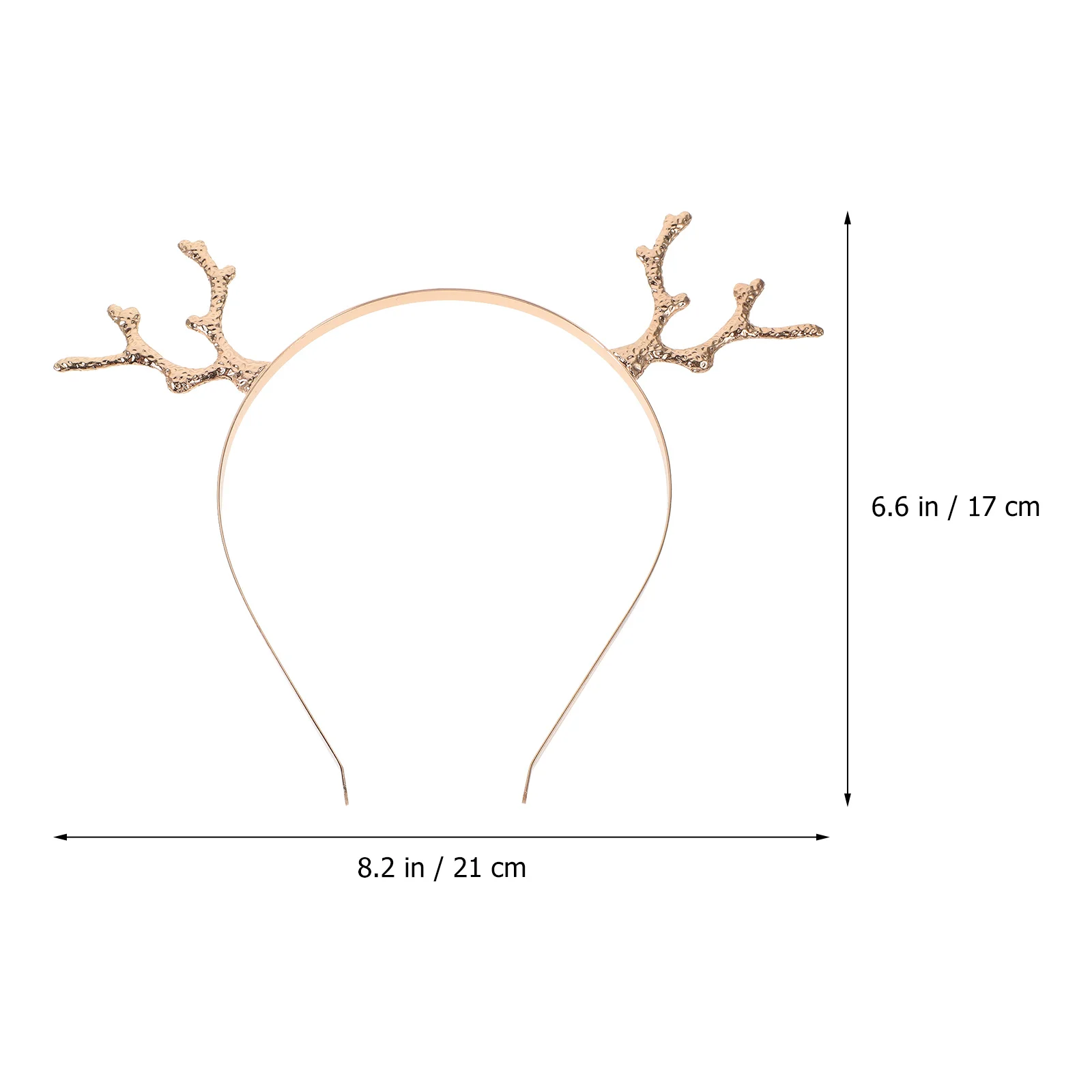 

2Pcs Christmas Antler Hairhoop Cartoon Headband Lovely Hairhoop for Xmas Party Kids Cosplay Accessory Christmas Headpiece