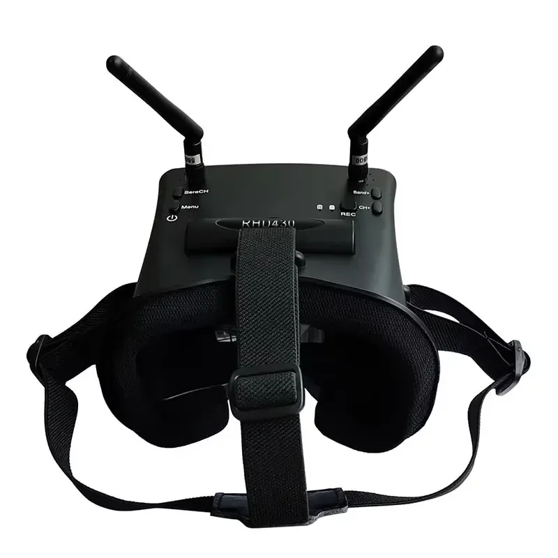 Elevate Your  Racing Experience with This Brand New  4.3 Inch Goggles Designed Specifically for RC Drone Enthusiasts