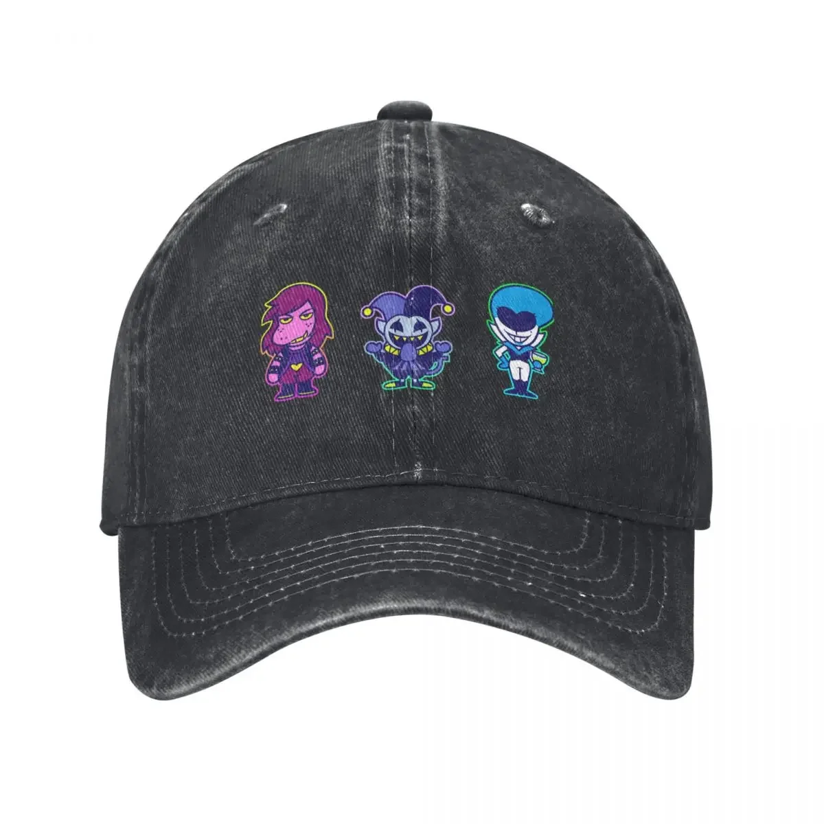 Deltarune set 3 Baseball Cap Kids Hat foam party Hat Beach Bag derby hat Caps For Men Women's