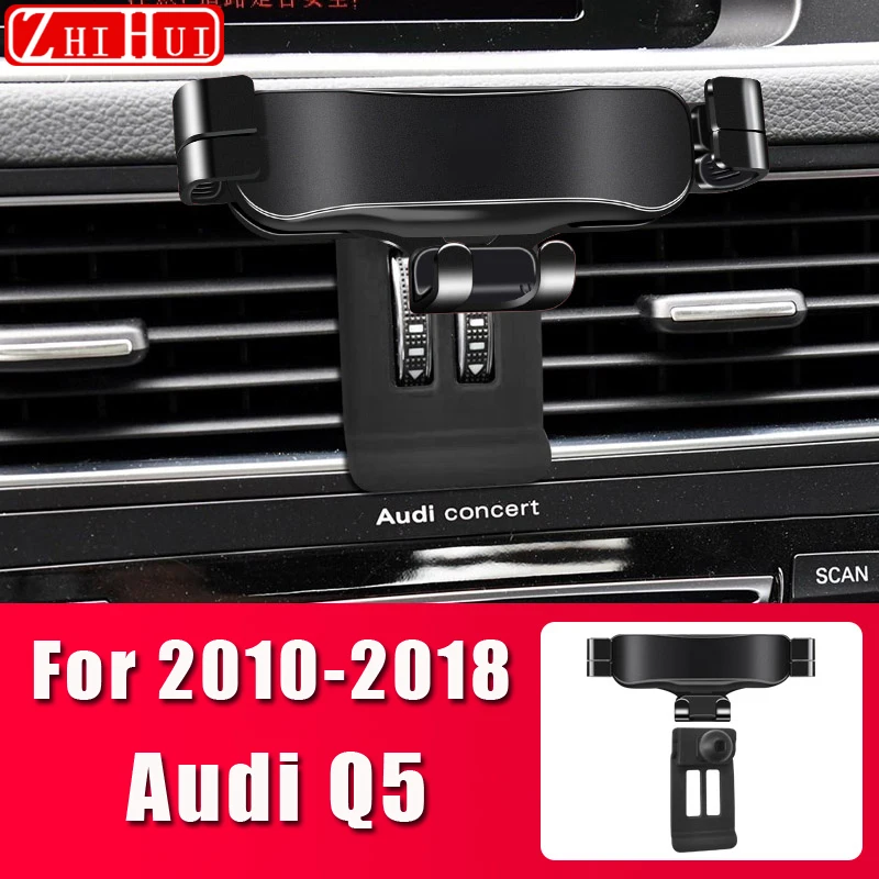 

Adjustment Car Phone Holder For Audi Q3 8U F3 Q5 8R FY Q2 SQ2 2009-2022 Gravity Mount Navigation Bracket Car Styling Interior