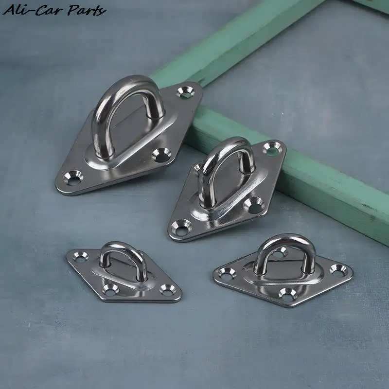 خطاف مثبت على الحائط من الفولاذ المقاوم للصدأ ، مرساة للخدمة الشاقة ، لوحة عين للقارب ، أرجوحة اليوغا ، الأراجيح ، M5 ، M6 ، M8 ، M10 ، 1 #3