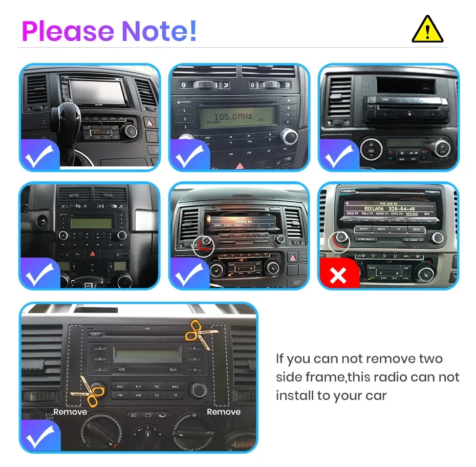 Junsun 7'' 9'' CarPlay Android Auto Auto Radio Für VW Touareg Multivan T5 Transporter 2004-2009 GPS intelligente Multimedia – Detail 1