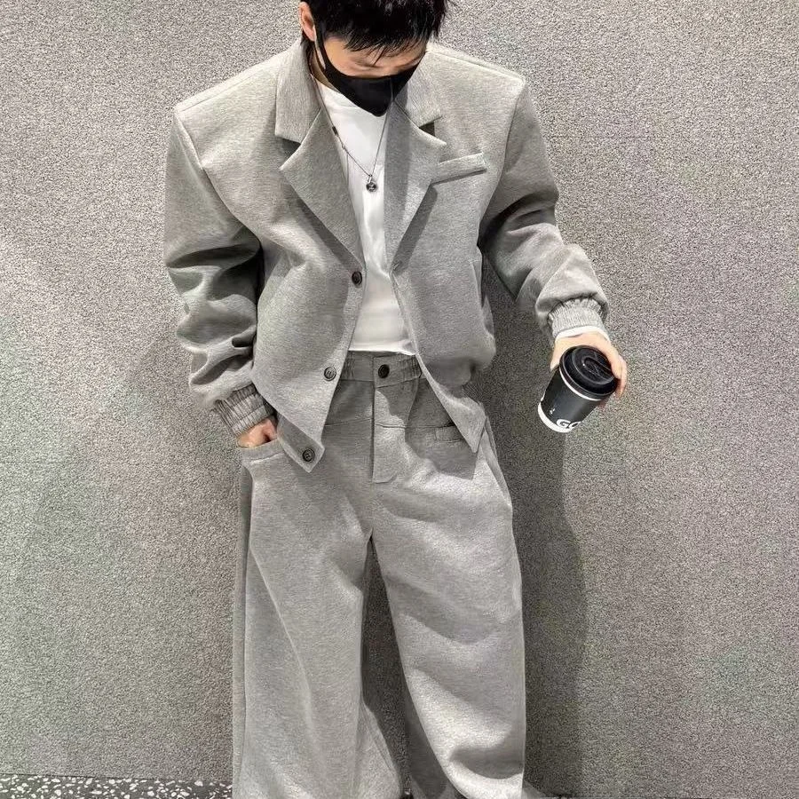 

Retro High Street Autumn Winter Faionable ort Woolen Jaet ex Light Maturi Sle Small Fraance Sle Suit Coat