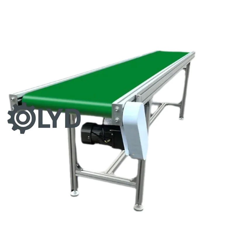 Customizable Assembly Line Conveyor Belt Stand Small Belt Conveyor Injection Molding Machine Transfer Table Inclined Conveyor