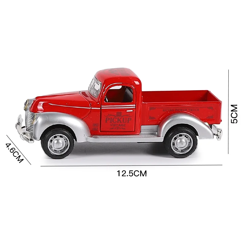 1: 32 Retro Pickup Alloy Vintage Car Model Pickup Series Boy Birthday Gift Collection Toy