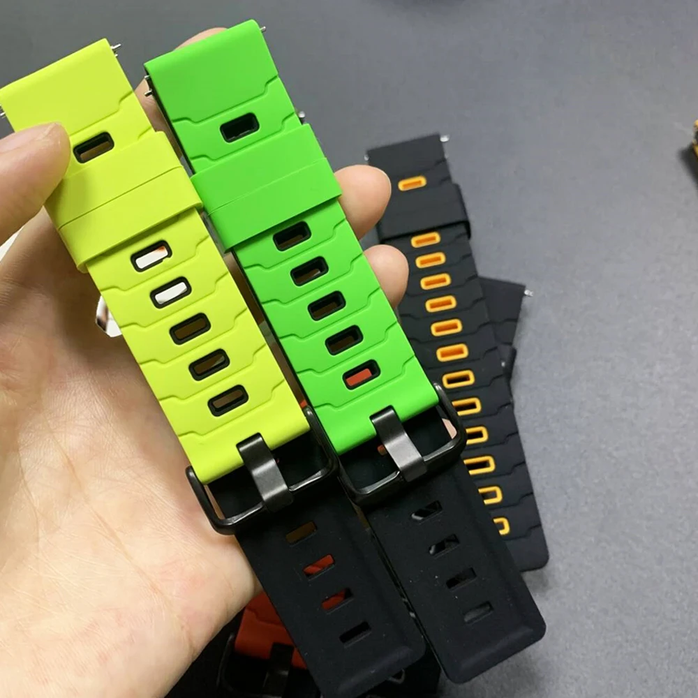 22Mm Silicone Sport… - image