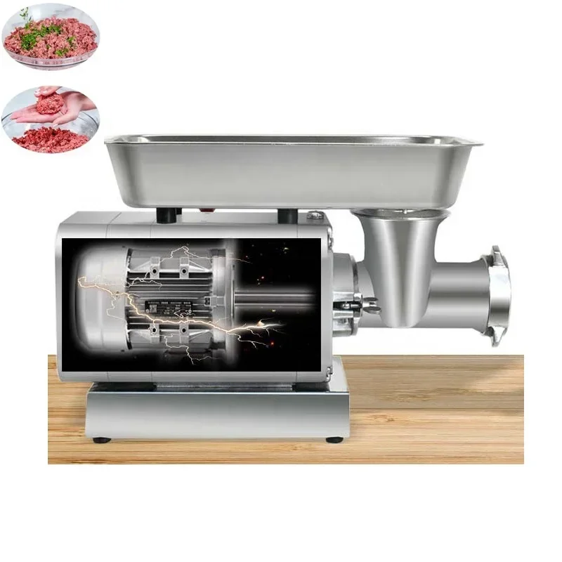 

Easy Operation Stainless Steel Commercial Meat Grinder Automatic Electric Italian Meat Mixer Grinders Meat Mincer