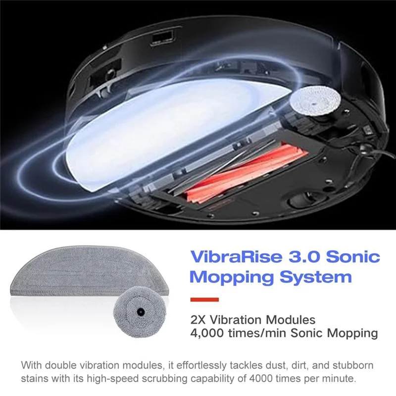 SANQ для Roborock S8 Maxv Ultra робот-пылесос, тканевые подушечки для швабры, запасные части, аксессуары