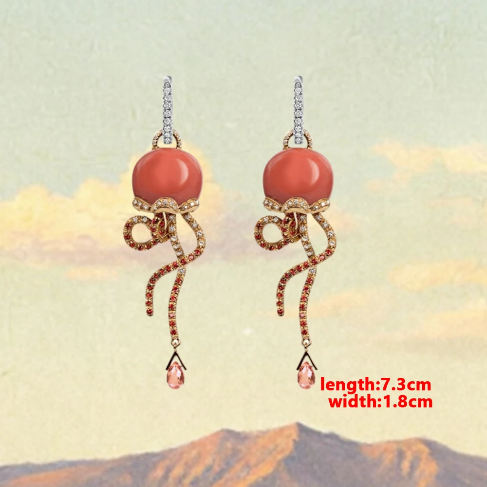 

Chanteclers 2026 New Design 925 Sterling Silver Double Layer Bell Ear Studs Italian Capri Luxury Elegant Fine Jewelry Earrings