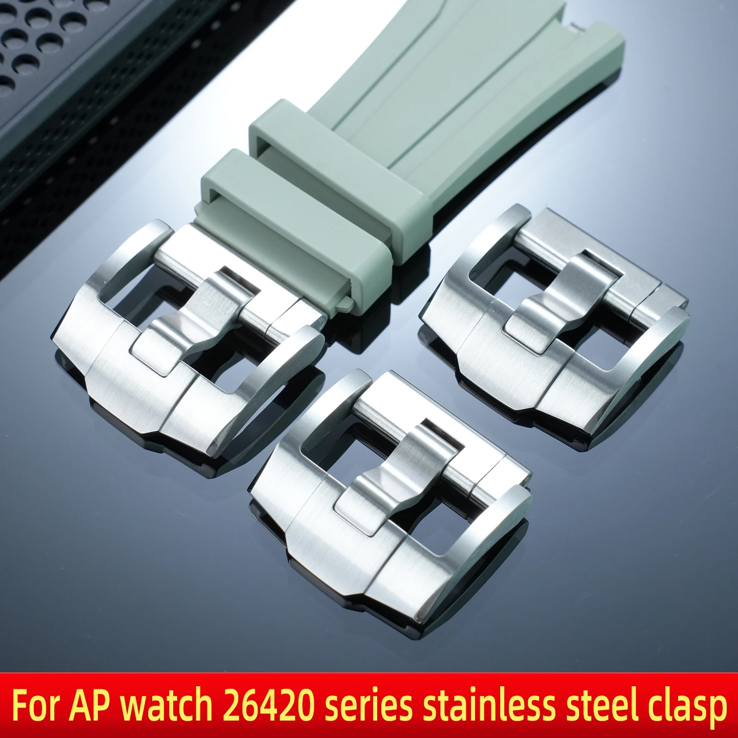 

22MM men's watch accessory, Suitable for Audemars Piguet Royal Oak Offshore 26420 stainless steel quick-release pin buckle 22mm