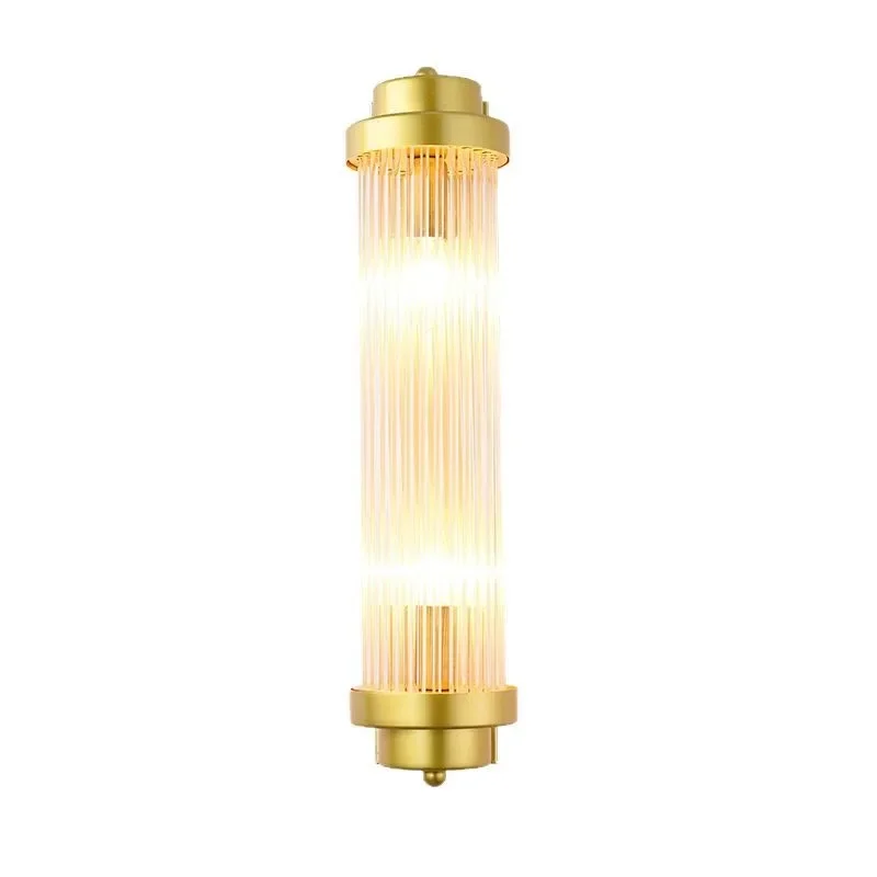 

Light luxury luxury crystal wall lamp post modern Internet celebrity living room bedroom bedside lamp