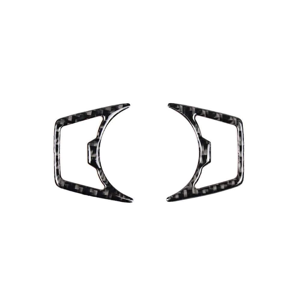 Real Soft Carbon Fiber Sticker Car Headlight Button Accessories For Ford Focus SE RS ST MK3 Ecoboost 2015 2016 2017 2018 LHD RHD - view 2