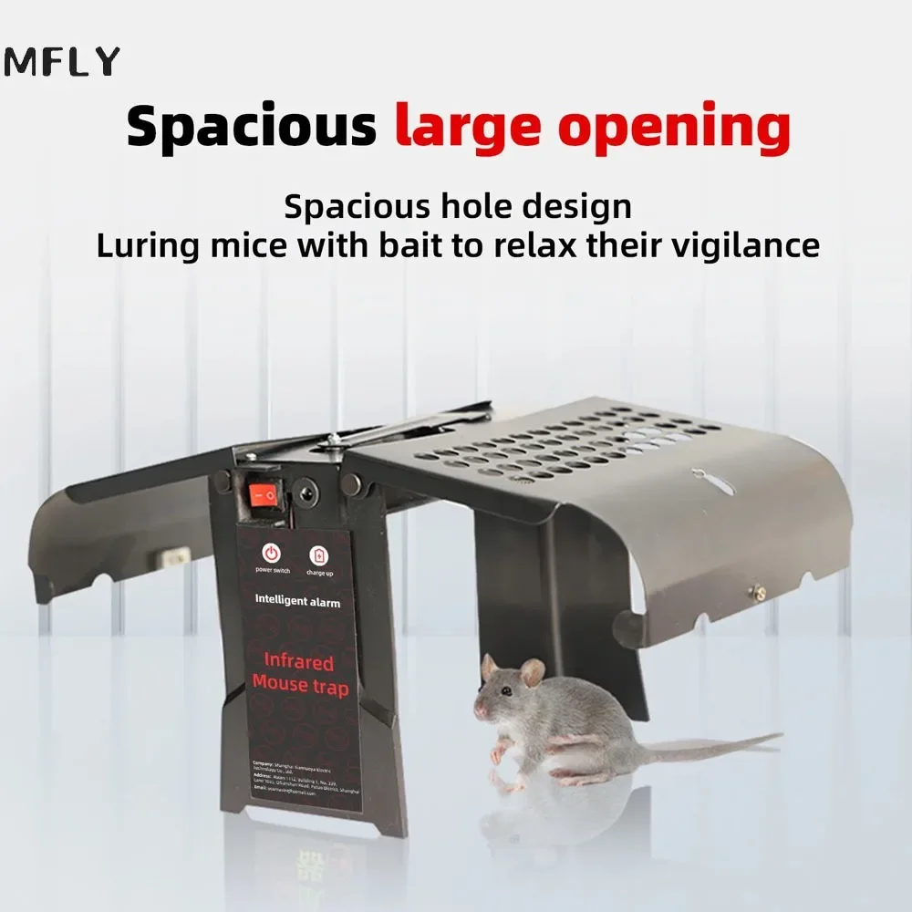 

Humane Mouse Trap Automatic Continuous Capture Infrared Smart Pest Control Home Mousetrap