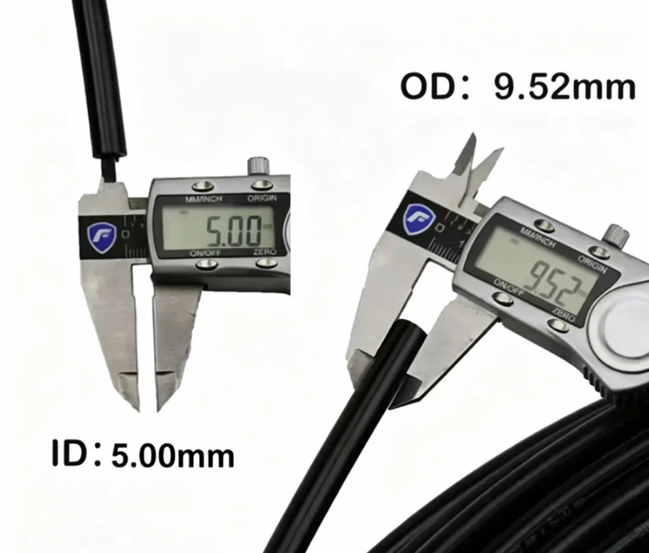 3/8 Zoll 9,52*5,0mm Hochdruck 1000PSI Nylon-Schlauch Nebelmaschinen-Rohr Landwirtschaftlicher Wasserschlauch 5/10/20M – Detail 5