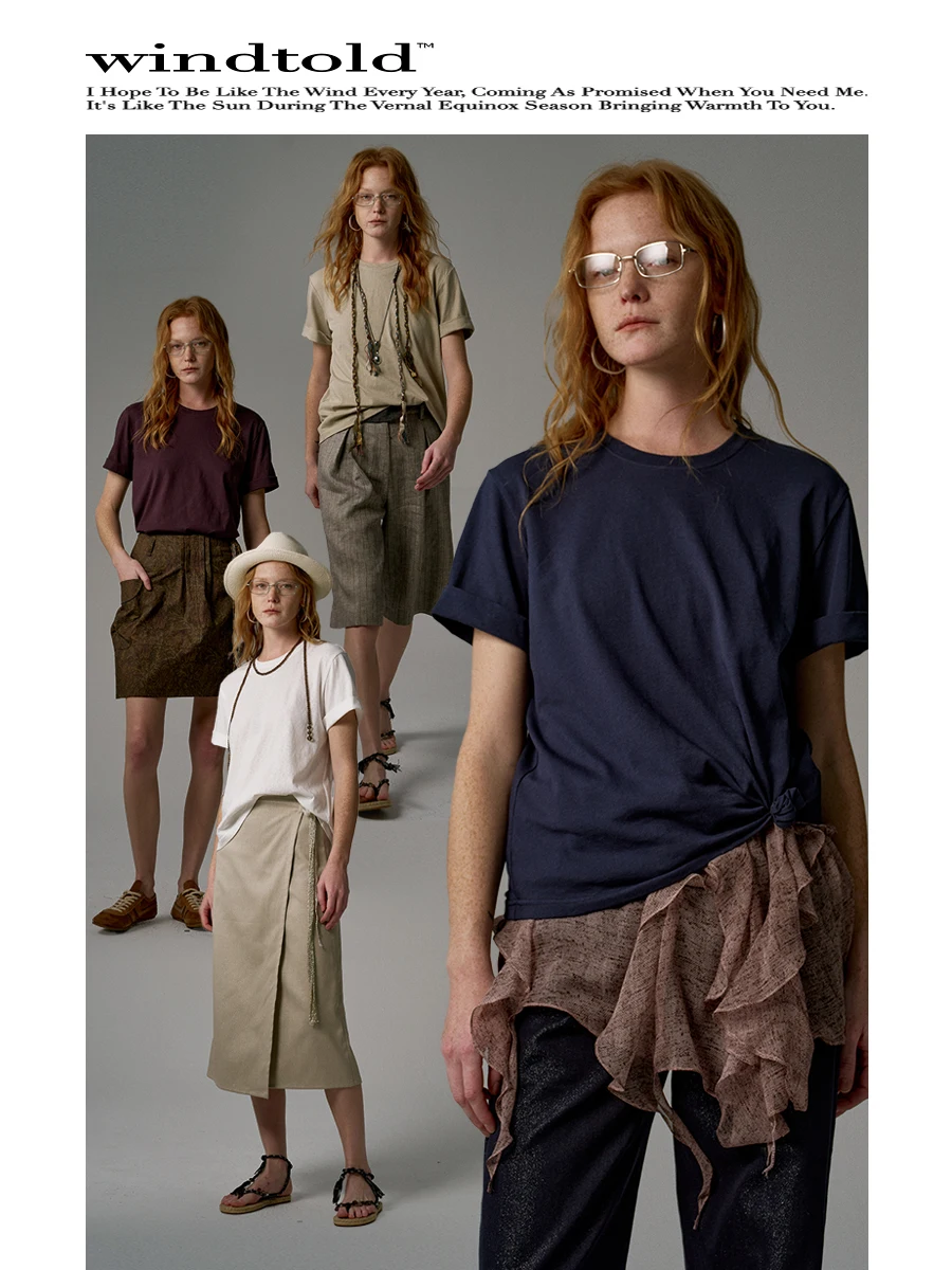 

Приятная для кожи льняная хлопковая футболка с круглым вырезом, женская летняя футболка Cleanfit Simple Sle Commute Faion