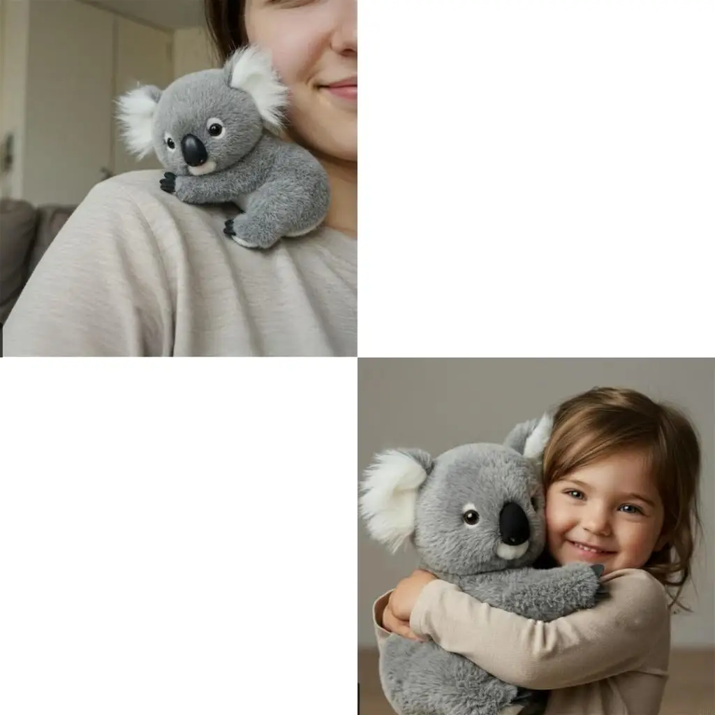 Koala Stuffed Animals Weighted Plush Doll for Home Travel Emotional Comforting