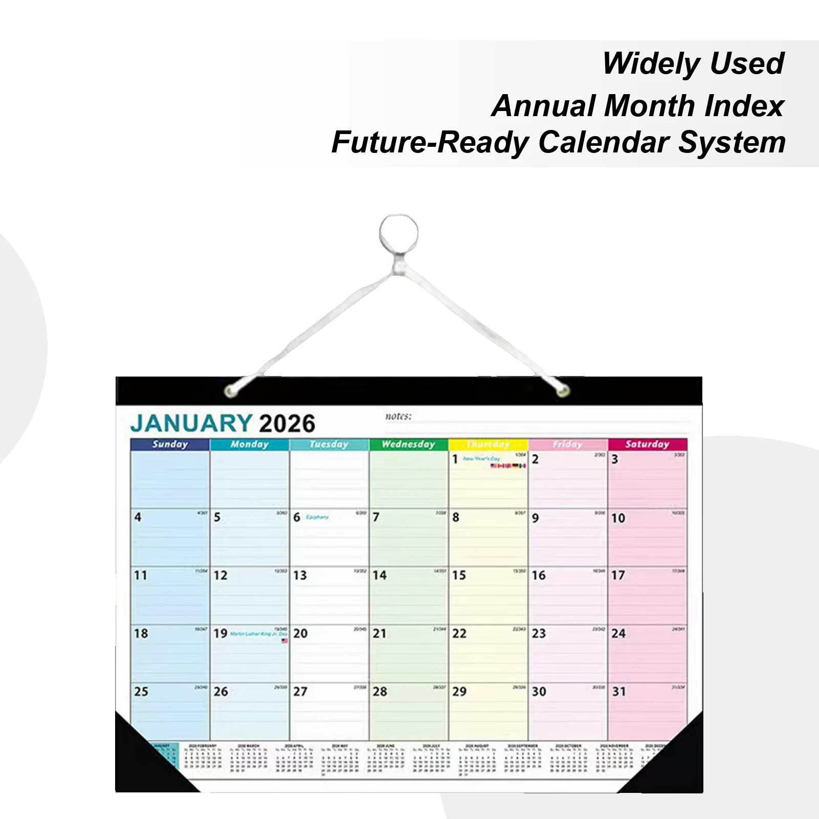 

Calendar 2026-2027 January 2026 To June 2027 Wall Planning Calendar User-Friendly Design Home Planning Accessory For Businesses