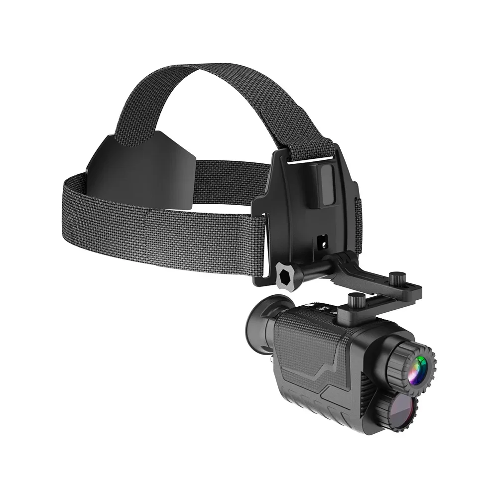 NV8260 Single Tube Head Mounted Night Vision Device 4K Digital Night High-definition Infrared Telescope Outdoor Night Mirror